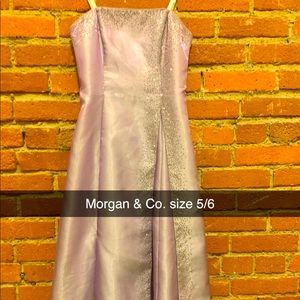 Morgan & Co iridescent dress size 5/6